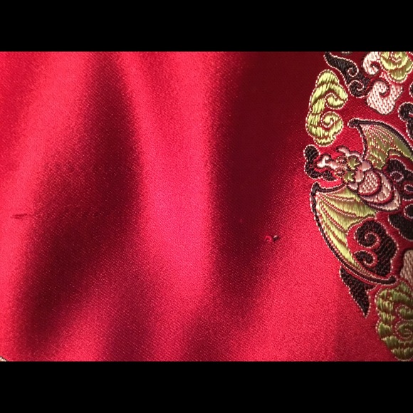 JALOUX GORGEOUS Silk Skirt w/Beaded Fringe… - Picture 4 of 11